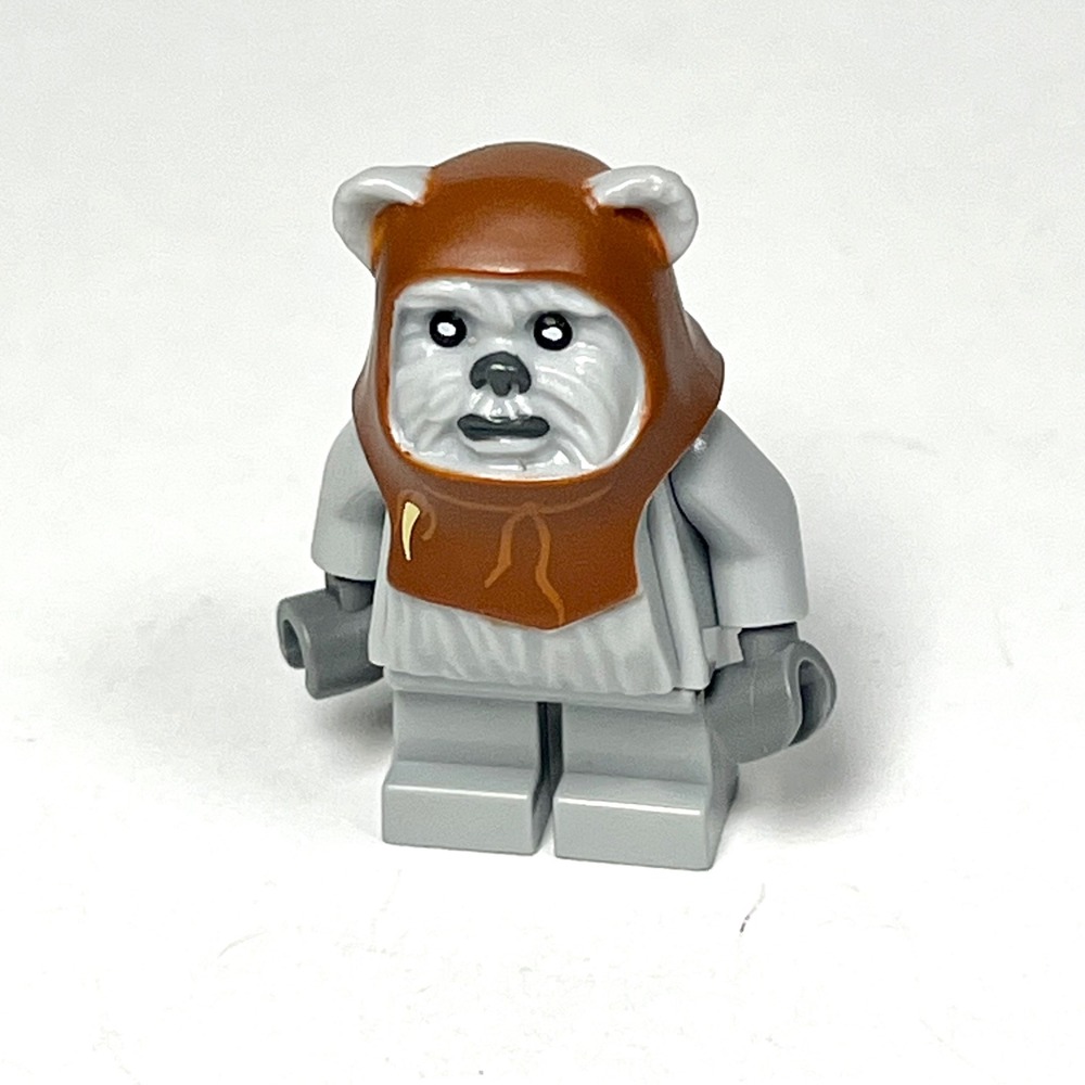 LEGO Star Wars Chief Chirpa Ewok Minifigure Rare sw0236 Battle of Endor 8038